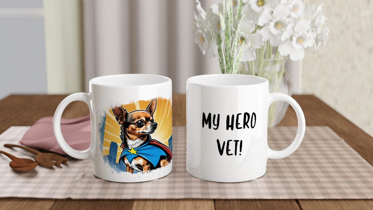 Custom "My Hero Vet" Mug Gratitude Gift