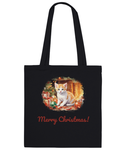 Custom Festive Tote with your Pet’s Portrait!