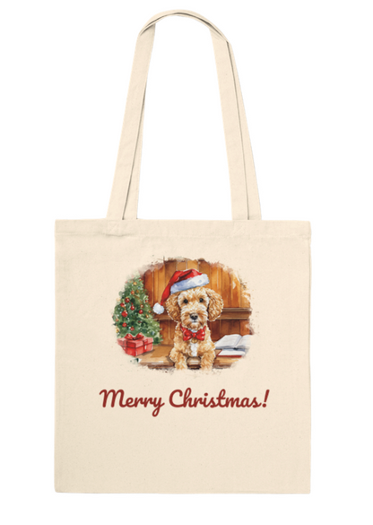 Custom Festive Tote with your Pet’s Portrait!