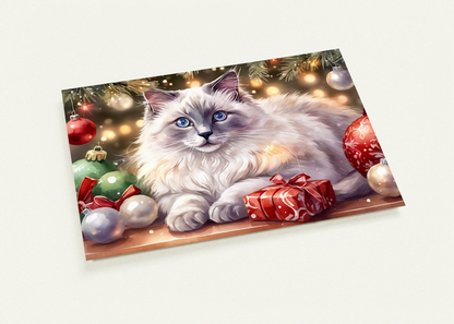 10 Christmas Cards with your Pet's Portrait!